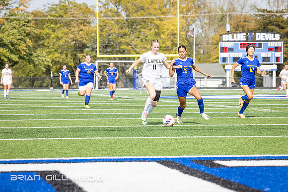 Lapel Girls Soccer-10-12-24-58951