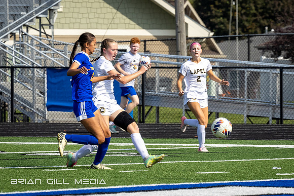 Lapel Girls Soccer-10-12-24-58937
